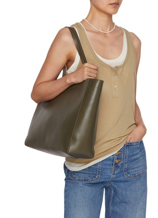 Front View - Click To Enlarge - EQUIL - Reversible Leather Tote Bag