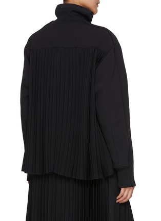 Back View - Click To Enlarge - SACAI - Matelassé Twill Blouson Jacket