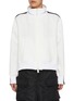 Main View - Click To Enlarge - SACAI - Contrast Stripe Matelassé Twill Blouson Jacket