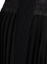  - SACAI - Matelassé Twill Pleated Drawstring Skirt