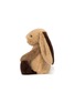 Detail View - Click To Enlarge - JELLYCAT - Bashful Patchwork Brown Bunny