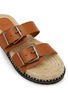 Detail View - Click To Enlarge - CASTAÑER - Ter Buckle Leather Sandals