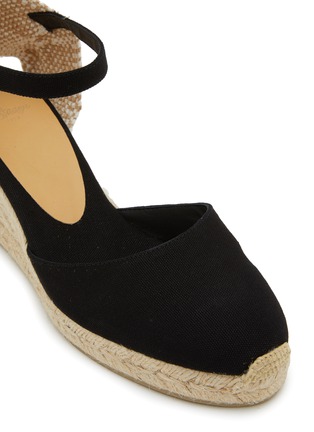 Detail View - Click To Enlarge - CASTAÑER - Carol 70 Platform Cotton Espadrilles