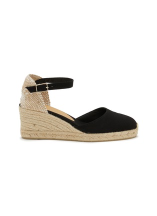 Main View - Click To Enlarge - CASTAÑER - Carol 70 Platform Cotton Espadrilles