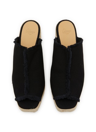 Detail View - Click To Enlarge - CASTAÑER - Queral 60 Platform Cotton Espadrilles