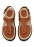 Detail View - Click To Enlarge - CASTAÑER - Tokio Leather Thong Espadrilles