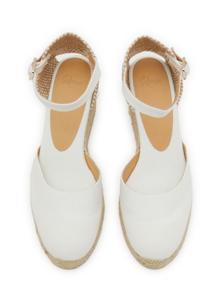 Detail View - Click To Enlarge - CASTAÑER - Carol 70 Platform Cotton Espadrilles