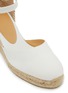 Detail View - Click To Enlarge - CASTAÑER - Carol 70 Platform Cotton Espadrilles