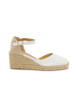 Main View - Click To Enlarge - CASTAÑER - Carol 70 Platform Cotton Espadrilles