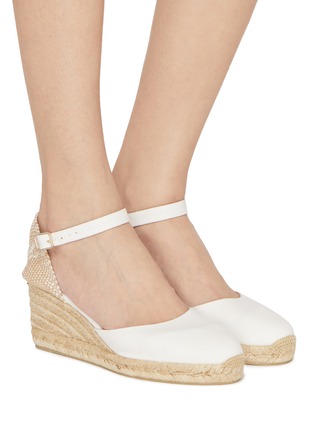 Figure View - Click To Enlarge - CASTAÑER - Carol 70 Platform Cotton Espadrilles