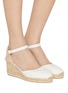Figure View - Click To Enlarge - CASTAÑER - Carol 70 Platform Cotton Espadrilles