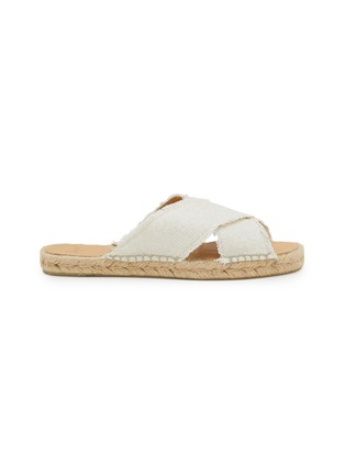 Main View - Click To Enlarge - CASTAÑER - Palmera Linen Espadrilles