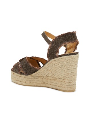  - CASTAÑER - Bromelia 110 Linen Platform Espadrilles