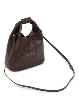 Detail View - Click To Enlarge - MM6 MAISON MARGIELA - Japanese PU Leather Crossbody Bag