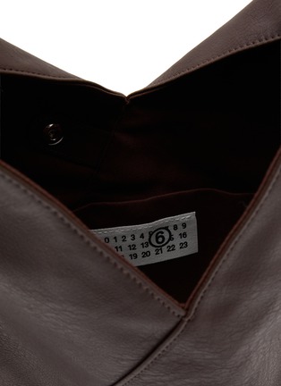 Detail View - Click To Enlarge - MM6 MAISON MARGIELA - Small Japanese PU Leather Handbag
