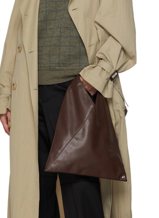 Figure View - Click To Enlarge - MM6 MAISON MARGIELA - Small Japanese PU Leather Handbag