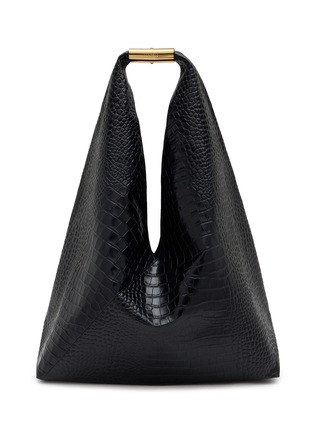 Main View - Click To Enlarge - MM6 MAISON MARGIELA - Large Japanese Embossed Leather Bag