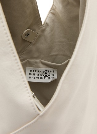 Detail View - Click To Enlarge - MM6 MAISON MARGIELA - Classic Japanese PU Leather Handbag