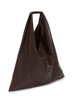 Detail View - Click To Enlarge - MM6 MAISON MARGIELA - Classic Japanese PU Leather Handbag