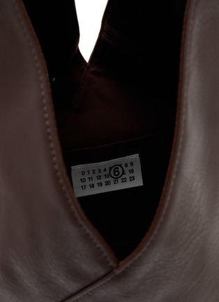 Detail View - Click To Enlarge - MM6 MAISON MARGIELA - Classic Japanese PU Leather Handbag