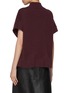Back View - Click To Enlarge - JOSEPH - Mock Neck Cashmere Knitted Top