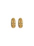 Main View - Click To Enlarge - LANE CRAWFORD VINTAGE ACCESSORIES - Pauline Rader Gold Toned Clip On Earrings