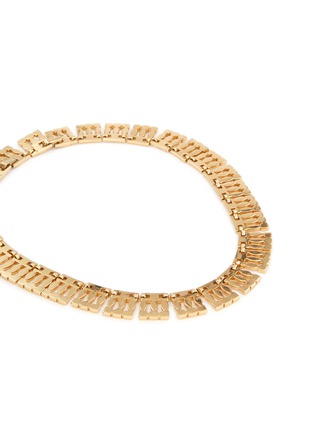 Detail View - Click To Enlarge - LANE CRAWFORD VINTAGE ACCESSORIES - Monet Link Gold Toned Necklace