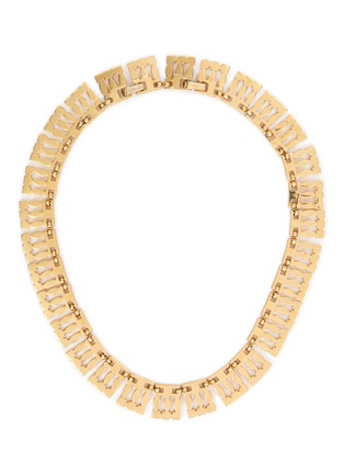 Main View - Click To Enlarge - LANE CRAWFORD VINTAGE ACCESSORIES - Monet Link Gold Toned Necklace