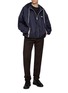 Figure View - Click To Enlarge - PRADA - Oversized Hooded Windbreaker