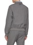 Back View - Click To Enlarge - PRADA - Tube Neck Zip Up Jacket