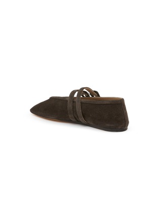  - LE MONDE BERYL - Claudia Double Strap Suede Mary Janes
