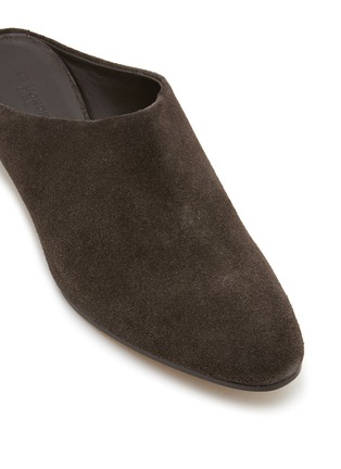 Detail View - Click To Enlarge - LE MONDE BERYL - Allegra 40 Suede Mules