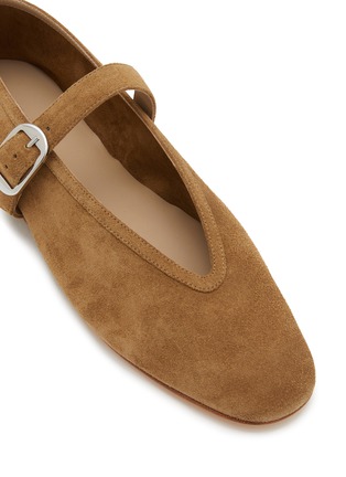 Detail View - Click To Enlarge - LE MONDE BERYL - Stella Suede Mary Jane Flats