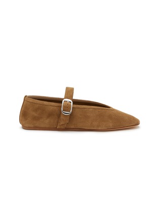 Main View - Click To Enlarge - LE MONDE BERYL - Stella Suede Mary Jane Flats