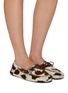 Figure View - Click To Enlarge - LE MONDE BERYL - Driver Moccasin Hair Leather Loafers