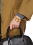 Figure View - Click To Enlarge - ROXANNE ASSOULIN - Puffy Heart Gold Pleated Brass Bracelet