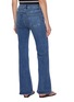 Back View - Click To Enlarge - FRAME - The Icon Flared Medium Wash Jeans