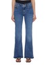 Main View - Click To Enlarge - FRAME - The Icon Flared Medium Wash Jeans