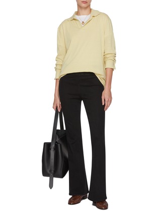 Figure View - Click To Enlarge - FRAME - The Jetset Flared Jeans
