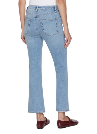 Back View - Click To Enlarge - FRAME - The Reboot Crop Light Wash Jeans
