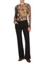 Figure View - Click To Enlarge - FRAME - The Icon Flared Dark Wash Jeans