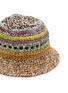 Detail View - Click To Enlarge - ULTRAVIOLHAT - Cotton Blend Crochet Bucket Hat
