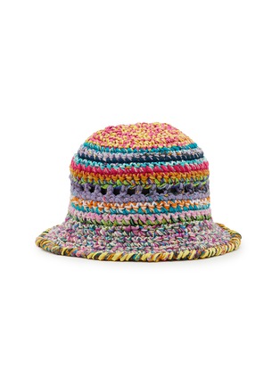 Main View - Click To Enlarge - ULTRAVIOLHAT - 05 Cotton Blend Crochet Bucket Hat