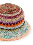 Detail View - Click To Enlarge - ULTRAVIOLHAT - 06 Cotton Blend Crochet Bucket Hat