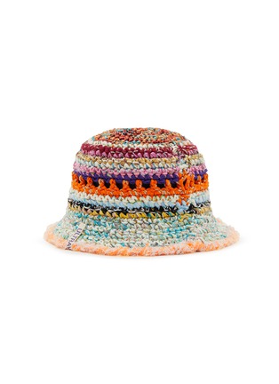 Figure View - Click To Enlarge - ULTRAVIOLHAT - 06 Cotton Blend Crochet Bucket Hat
