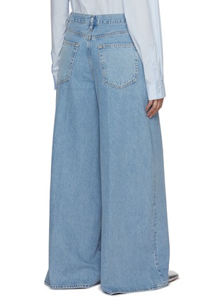 Back View - Click To Enlarge - FRAME - The Drape Light Wash Jeans