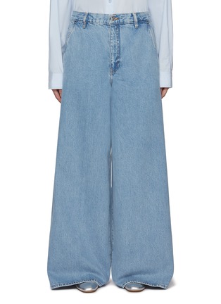 Main View - Click To Enlarge - FRAME - The Drape Light Wash Jeans