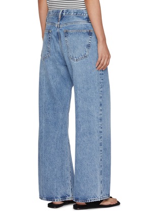 Back View - Click To Enlarge - FRAME - The Pixie Wide Leg Jeans