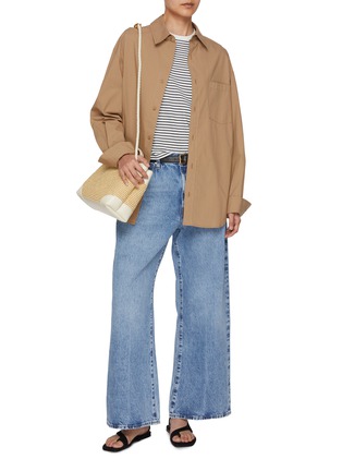 Figure View - Click To Enlarge - FRAME - The Pixie Wide Leg Jeans