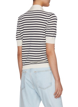 Back View - Click To Enlarge - FRAME - Sailor Tie Cardigan